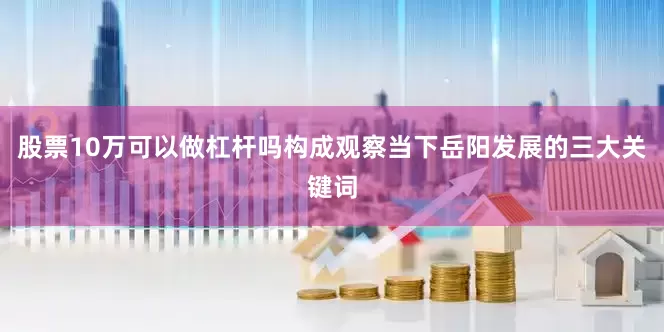 股票10万可以做杠杆吗构成观察当下岳阳发展的三大关键词