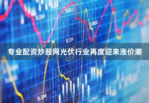 专业配资炒股网光伏行业再度迎来涨价潮